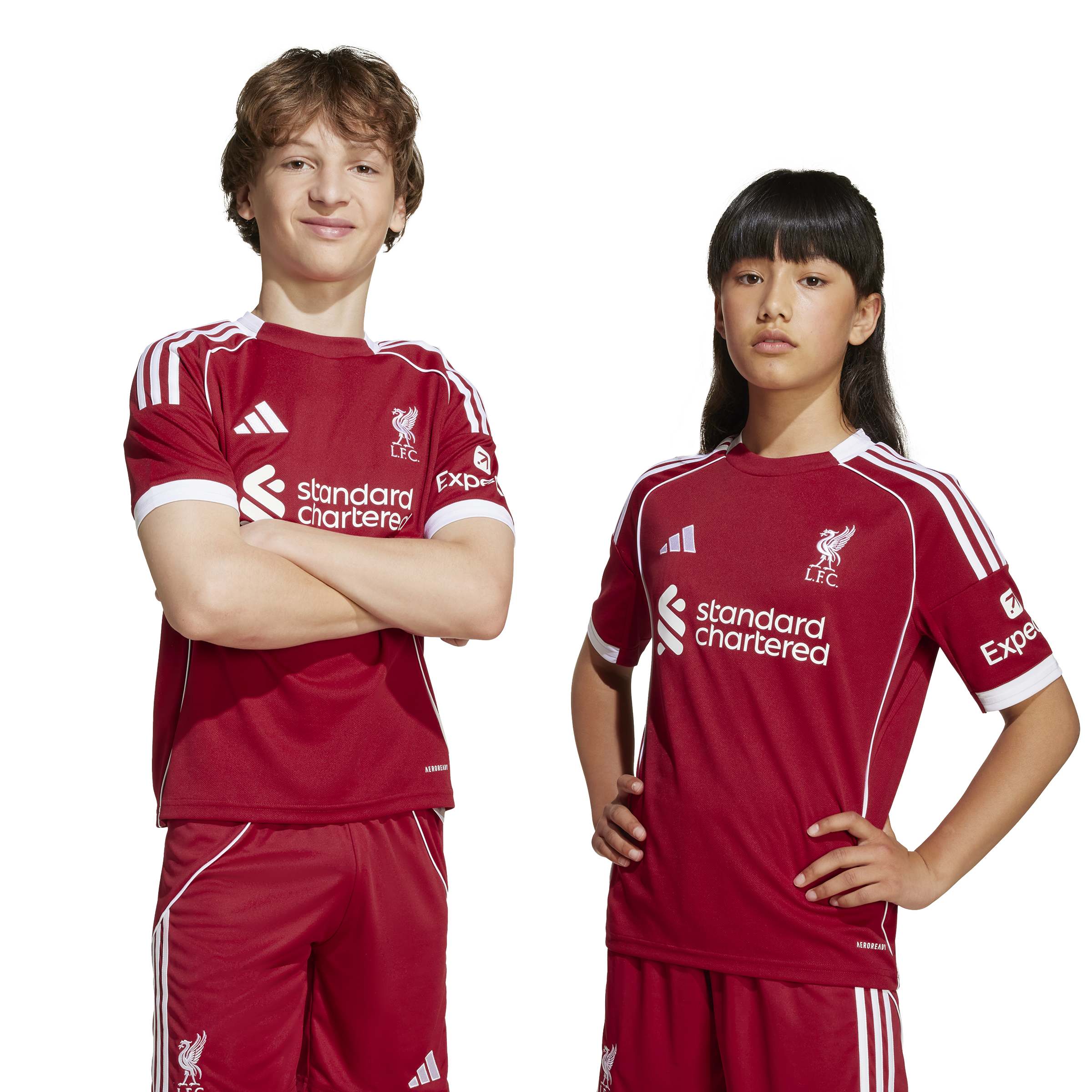 Liverpool 2025-26 Youth Home Jersey