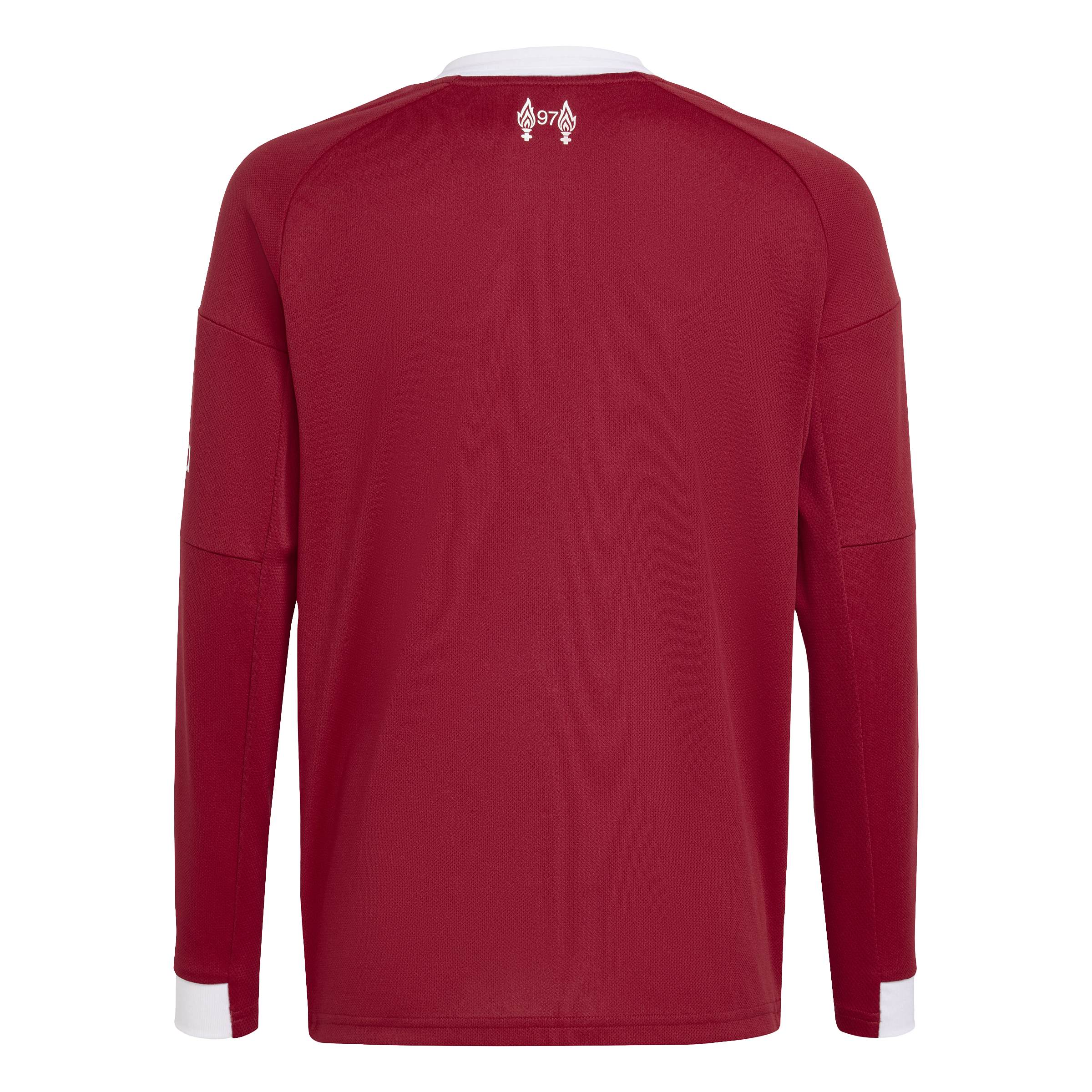 Liverpool 2025-26 Youth LS Home Jersey