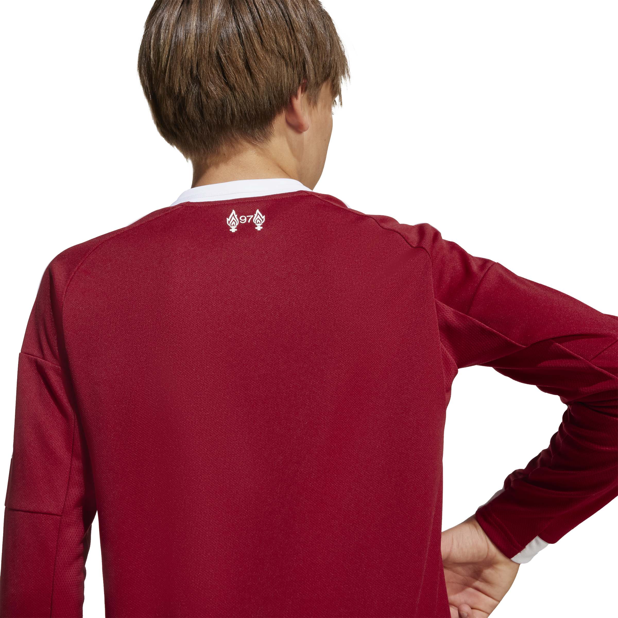 Liverpool 2025-26 Youth LS Home Jersey