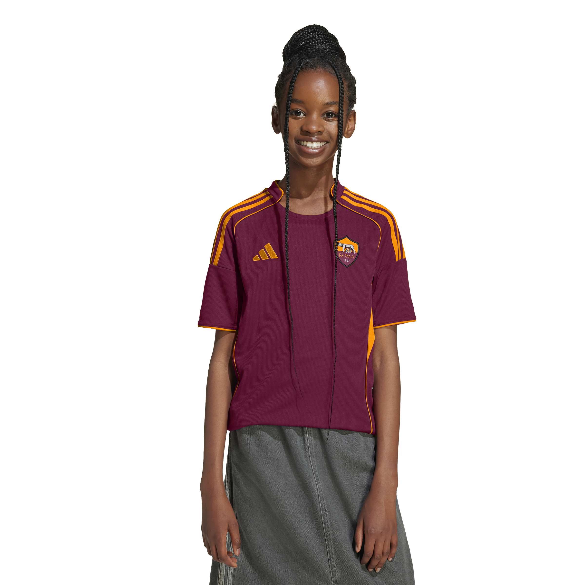 Roma 2025-26 Youth Home Jersey