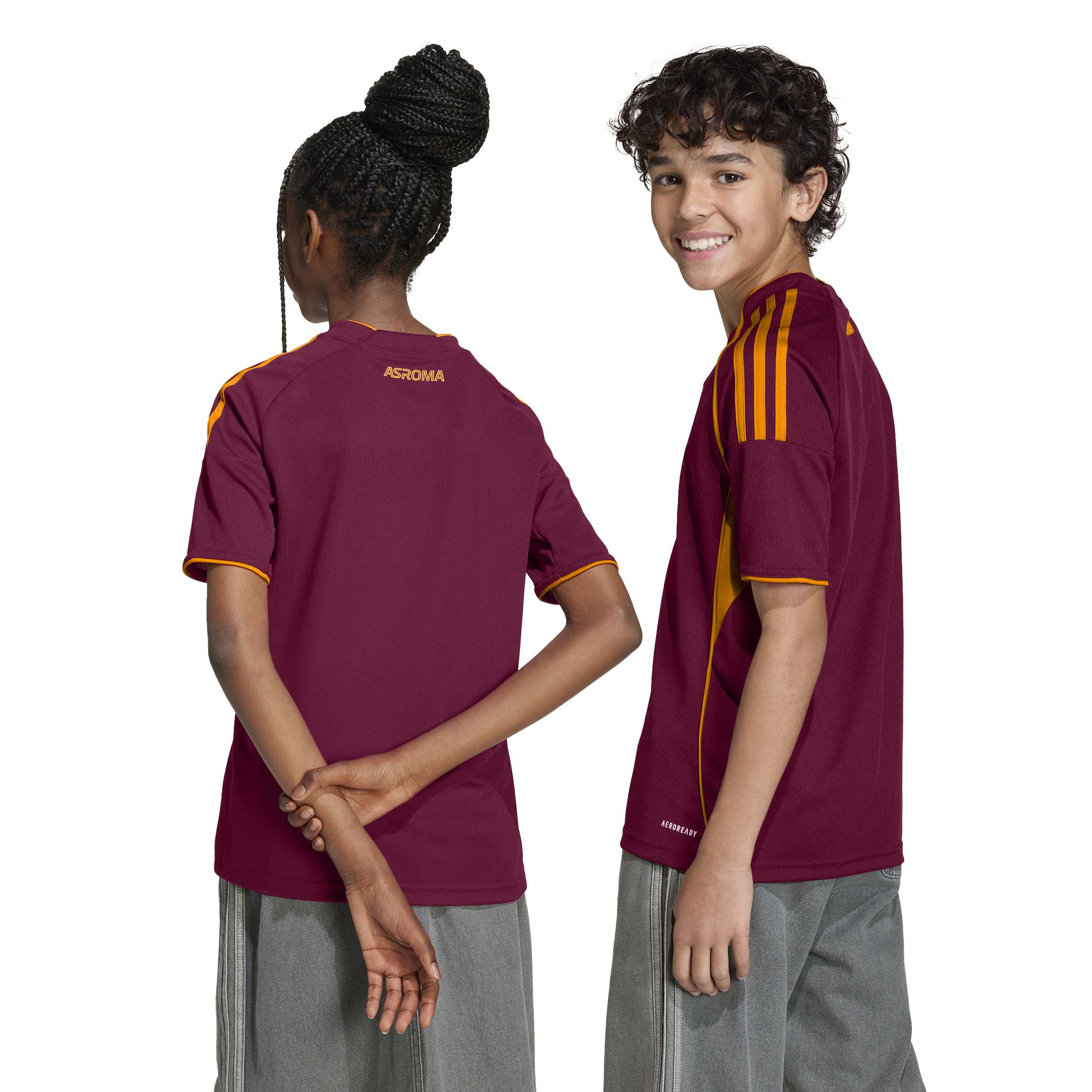 Roma 2025-26 Youth Home Jersey
