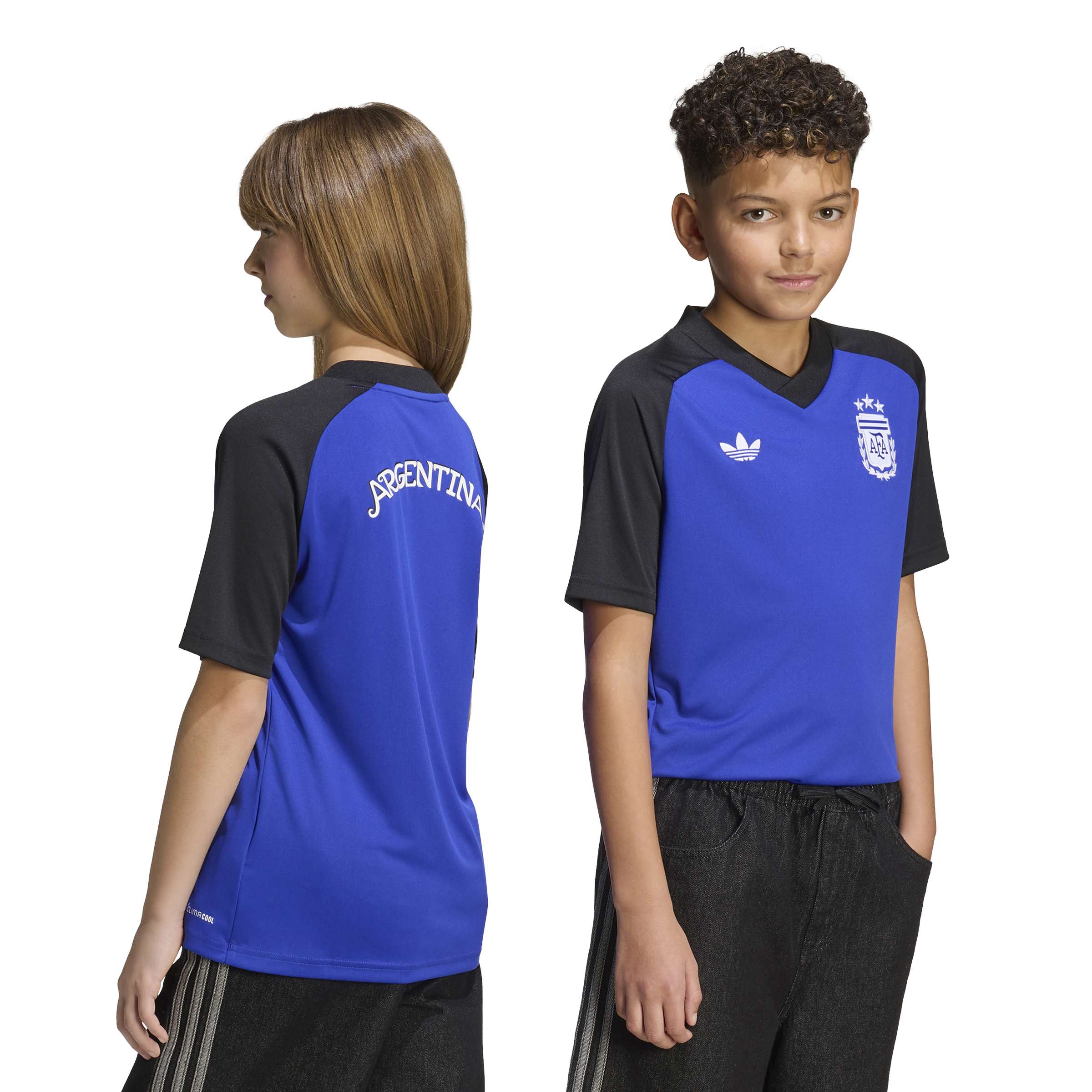 Argentina 26 Away Pre Match Jersey Kids