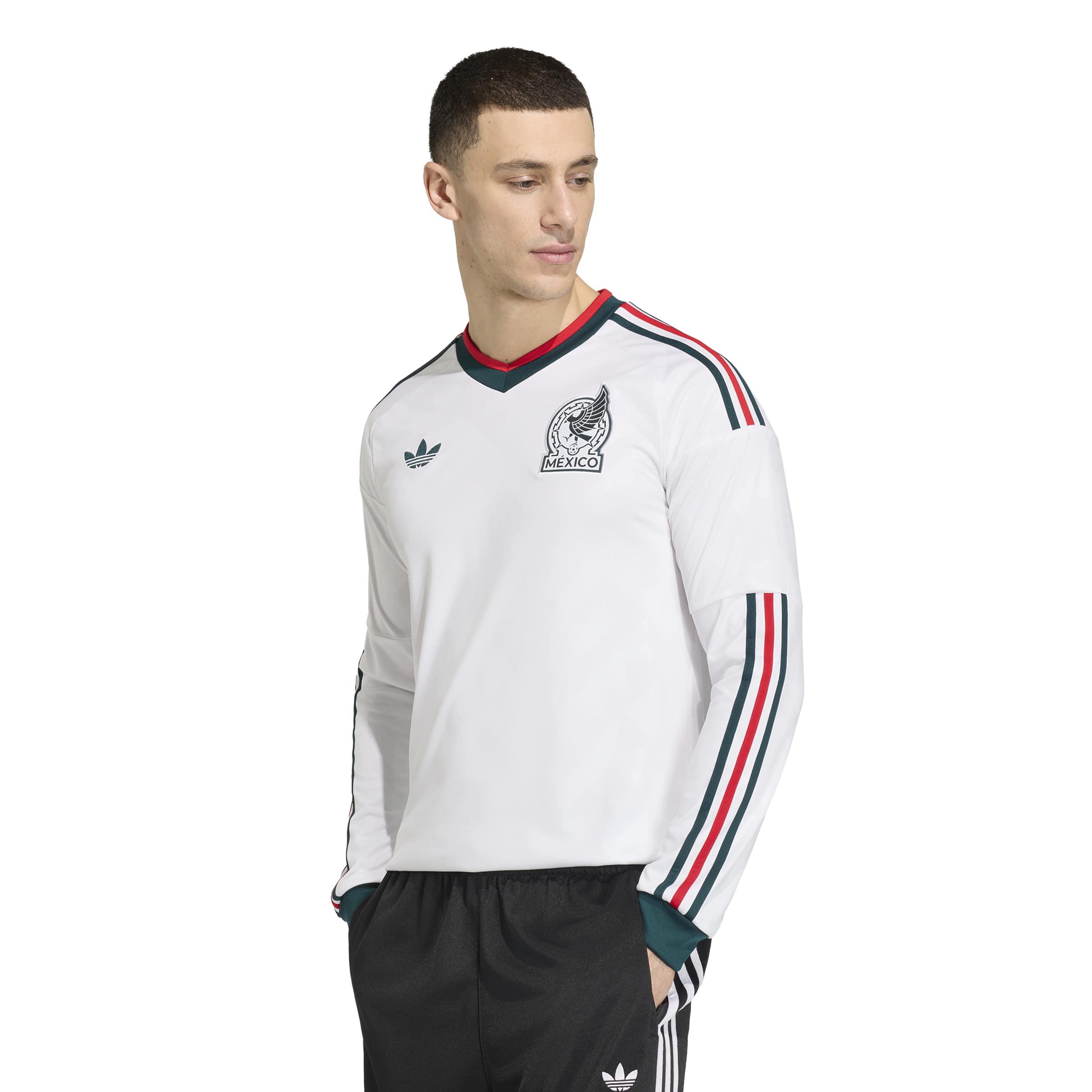 Mexico 26 Men's Away Long Sleeve Jersey