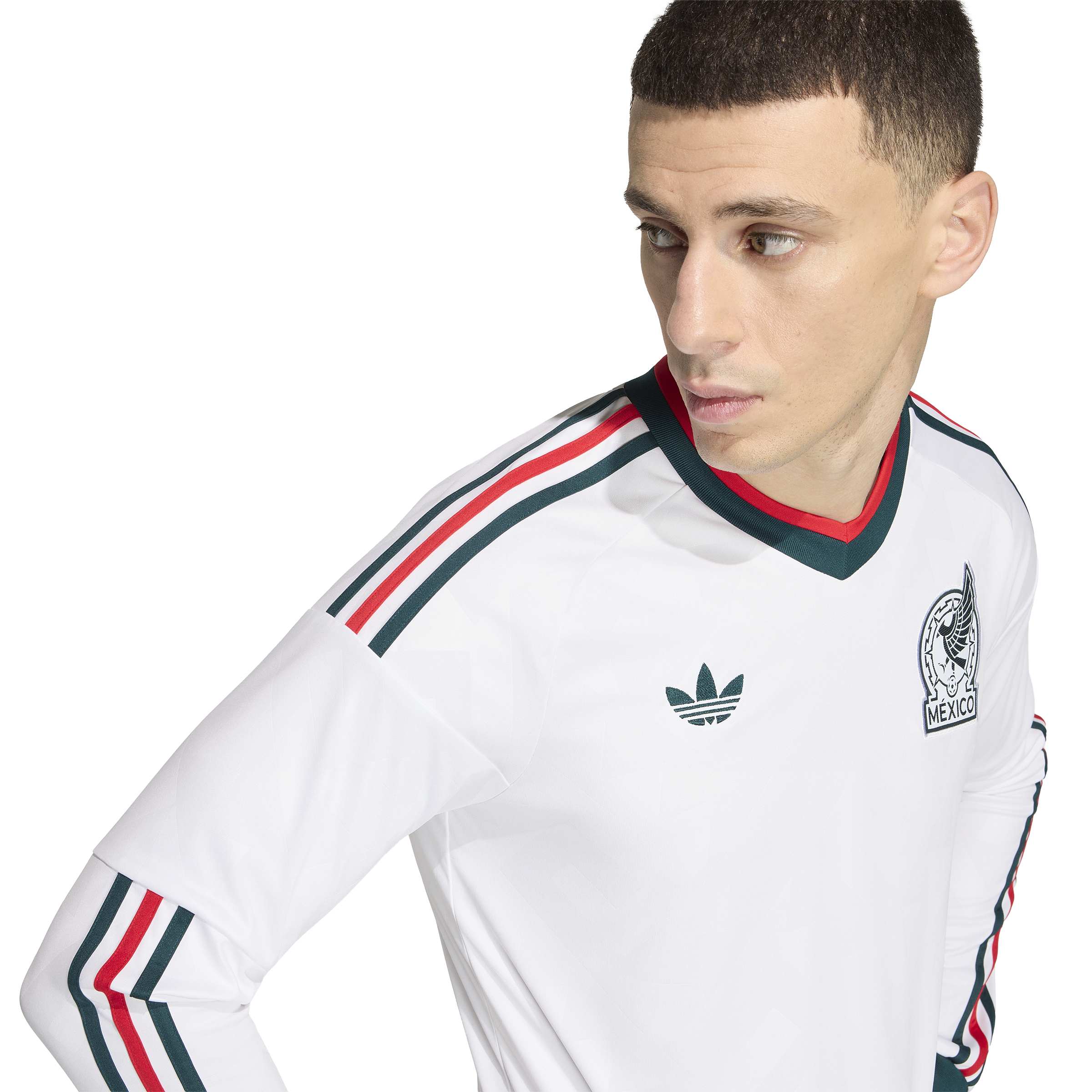Mexico 26 Men's Away Long Sleeve Jersey