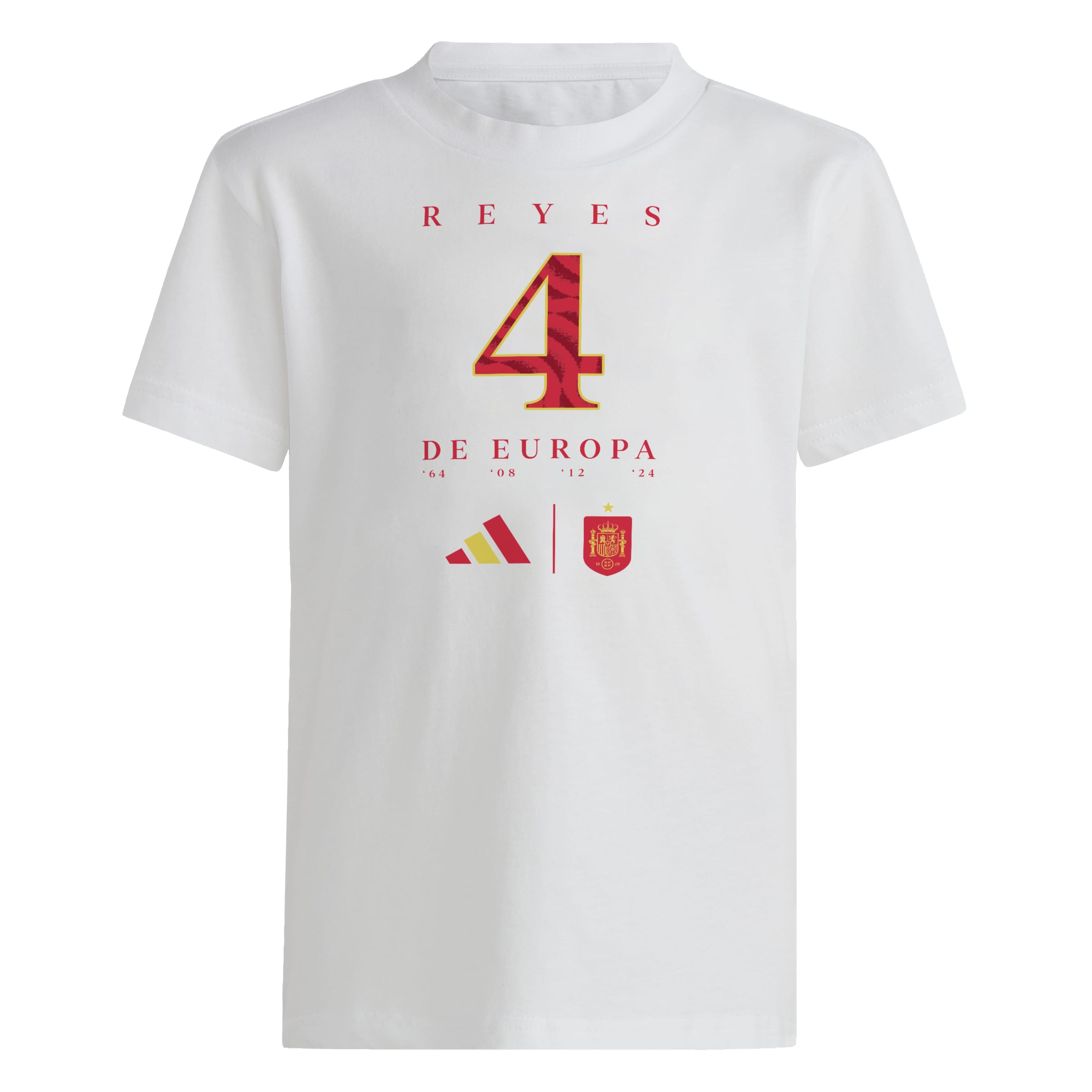 Spain 2024 Kids' Reyes De Europa T-Shit