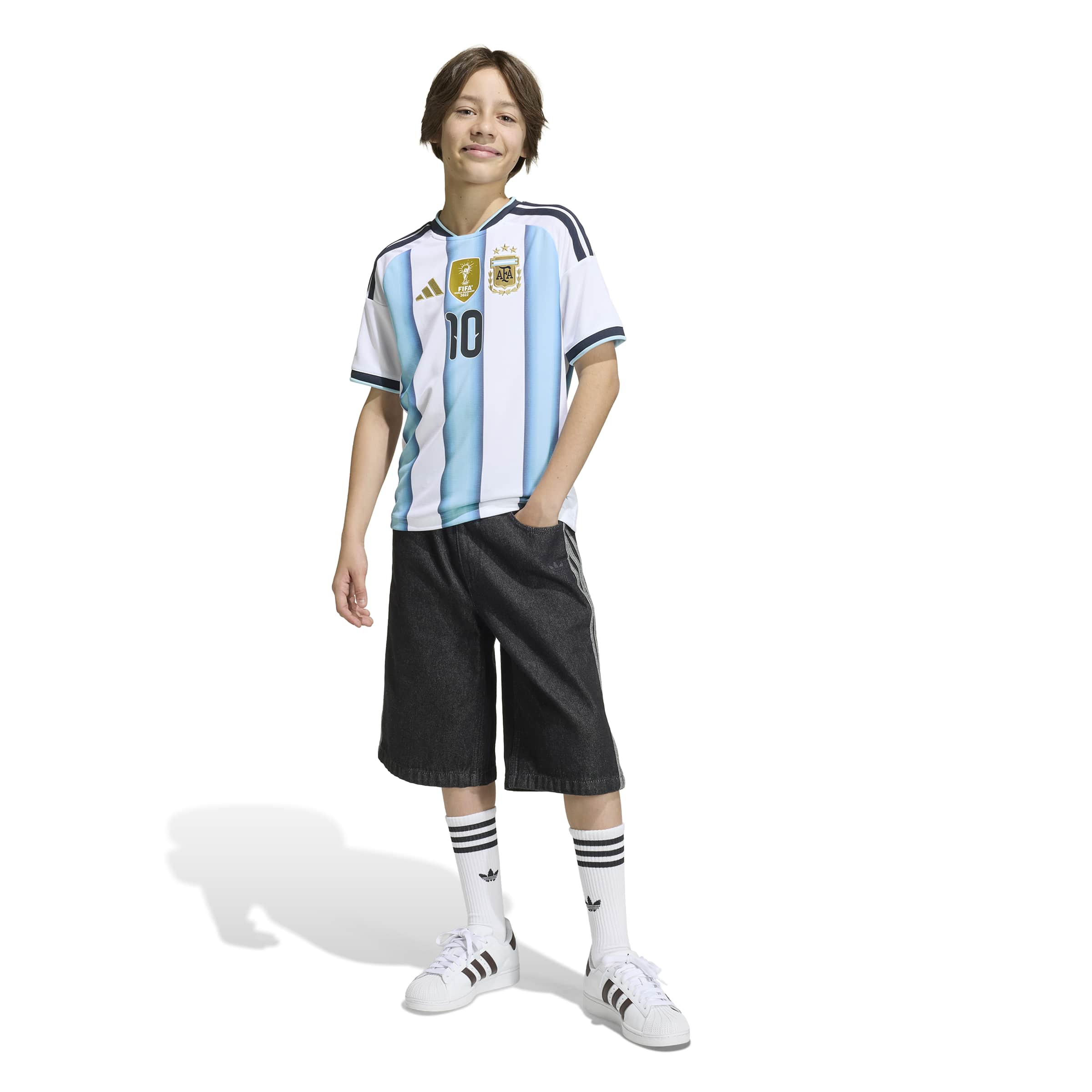 Argentina 2026 Youth Messi Home Jersey