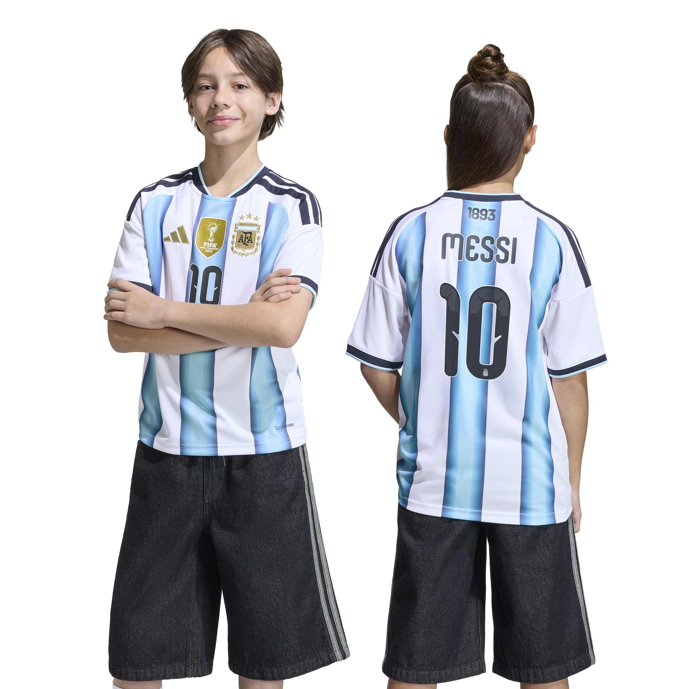 Argentina 2026 Youth Messi Home Jersey