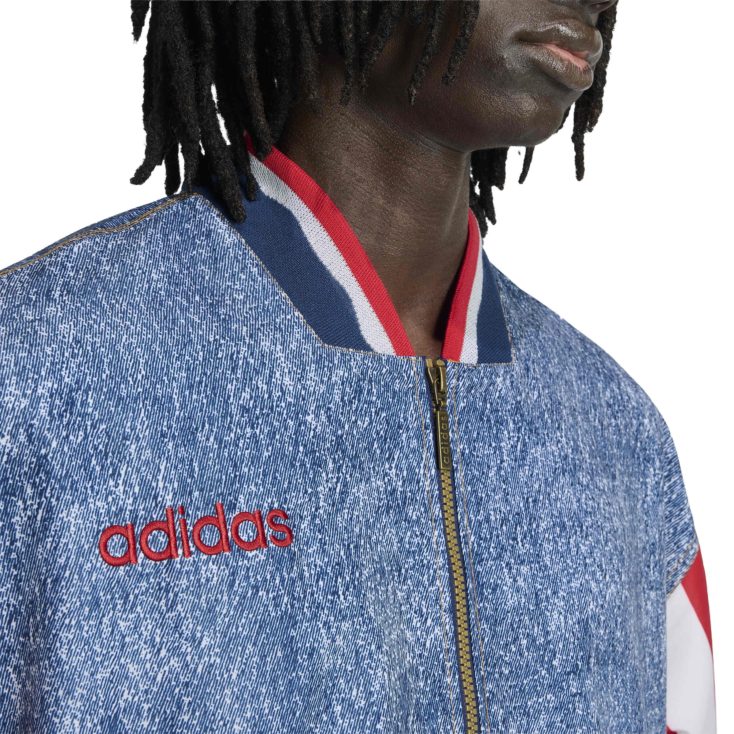 USA Denim Graphic Track Top