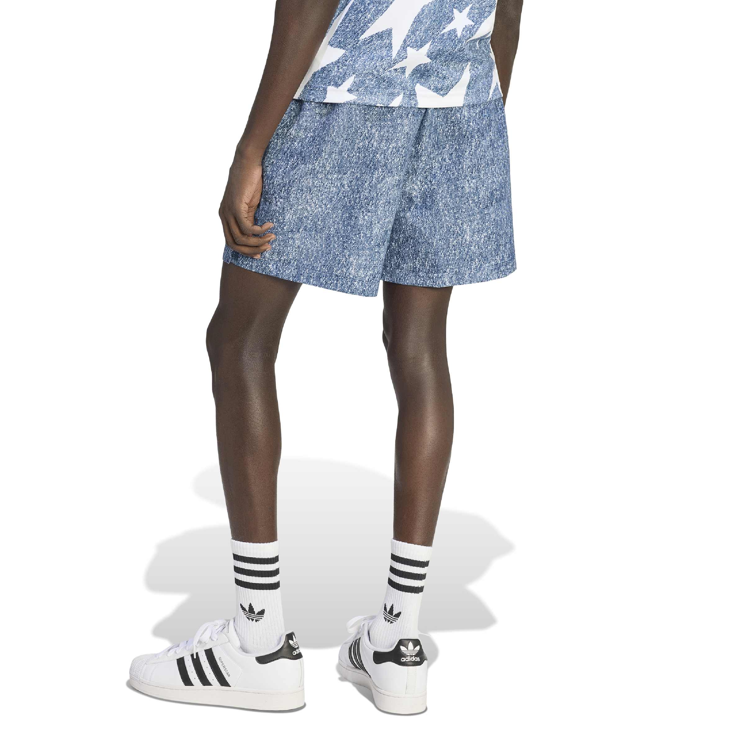 Men's USA Denim Graphic Shorts