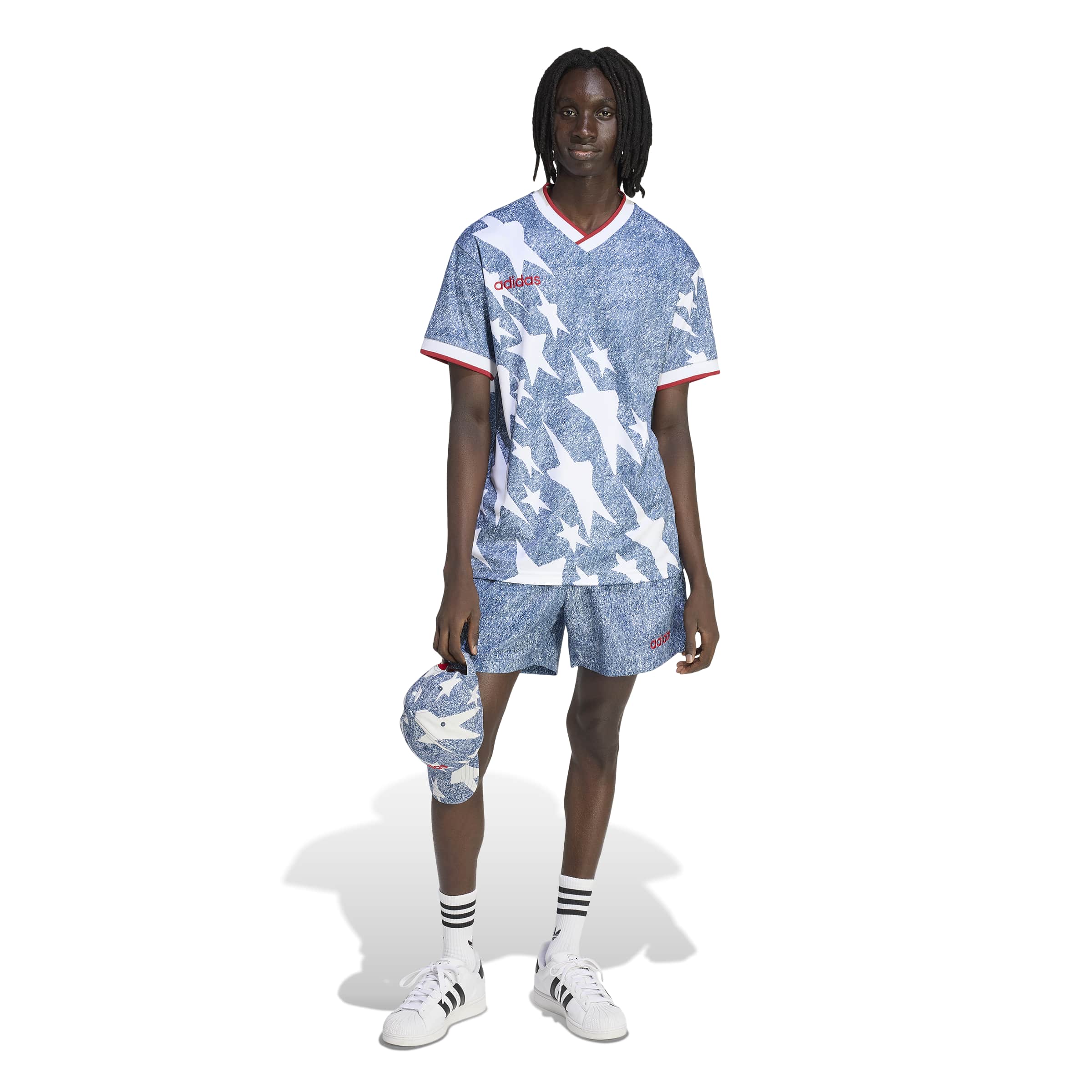 Men's USA Denim Graphic Shorts