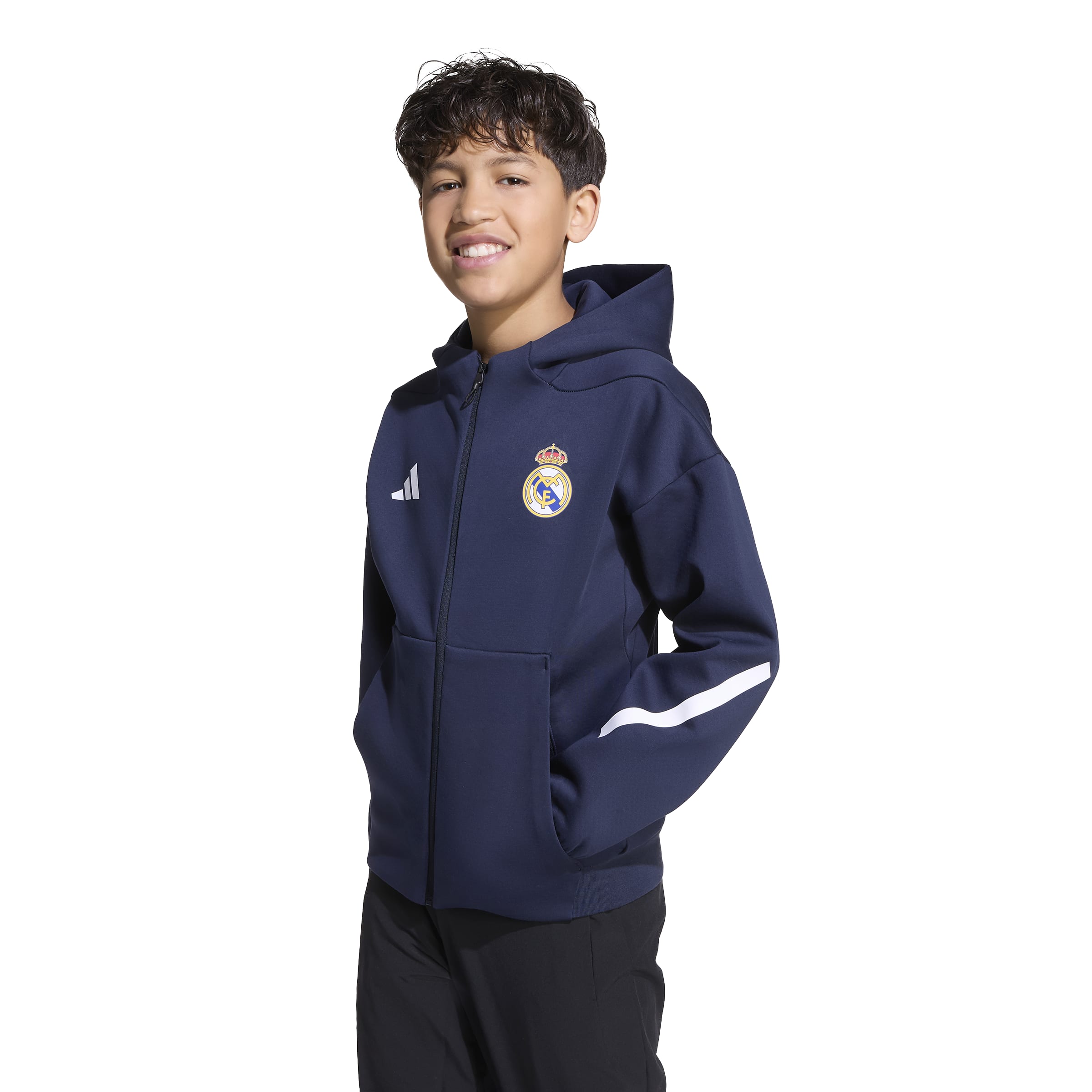 Real Madrid 2025-26 Youth ZNE Anthem Jacket