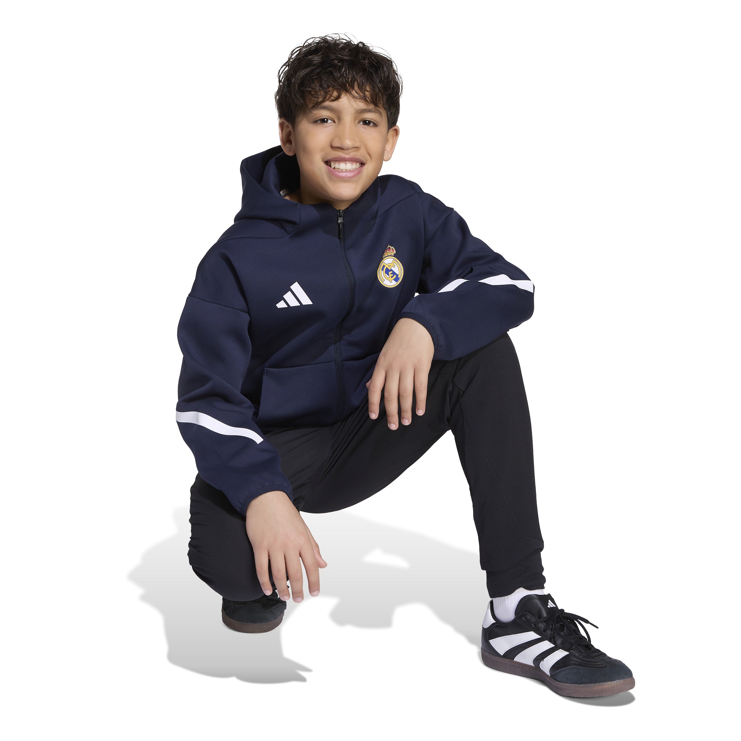 Real Madrid 2025-26 Youth ZNE Anthem Jacket