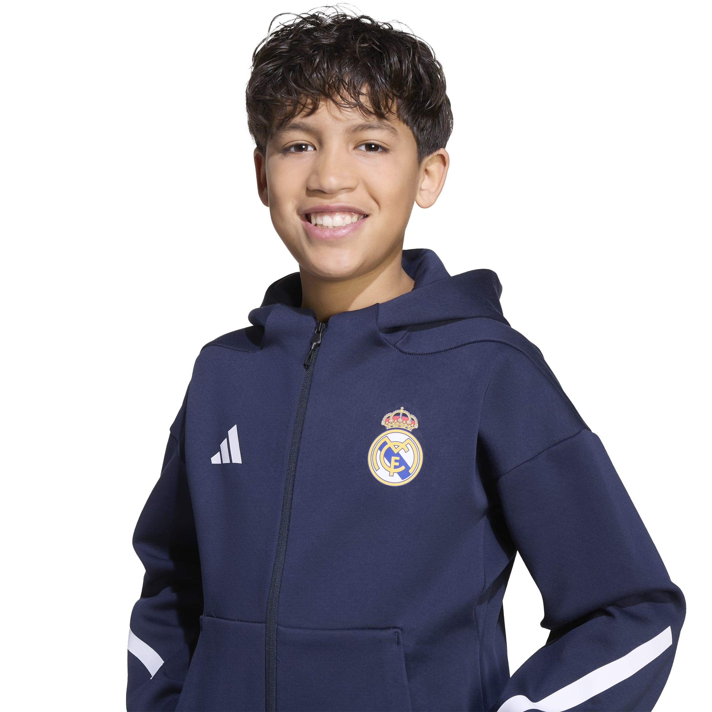 Real Madrid 2025-26 Youth ZNE Anthem Jacket