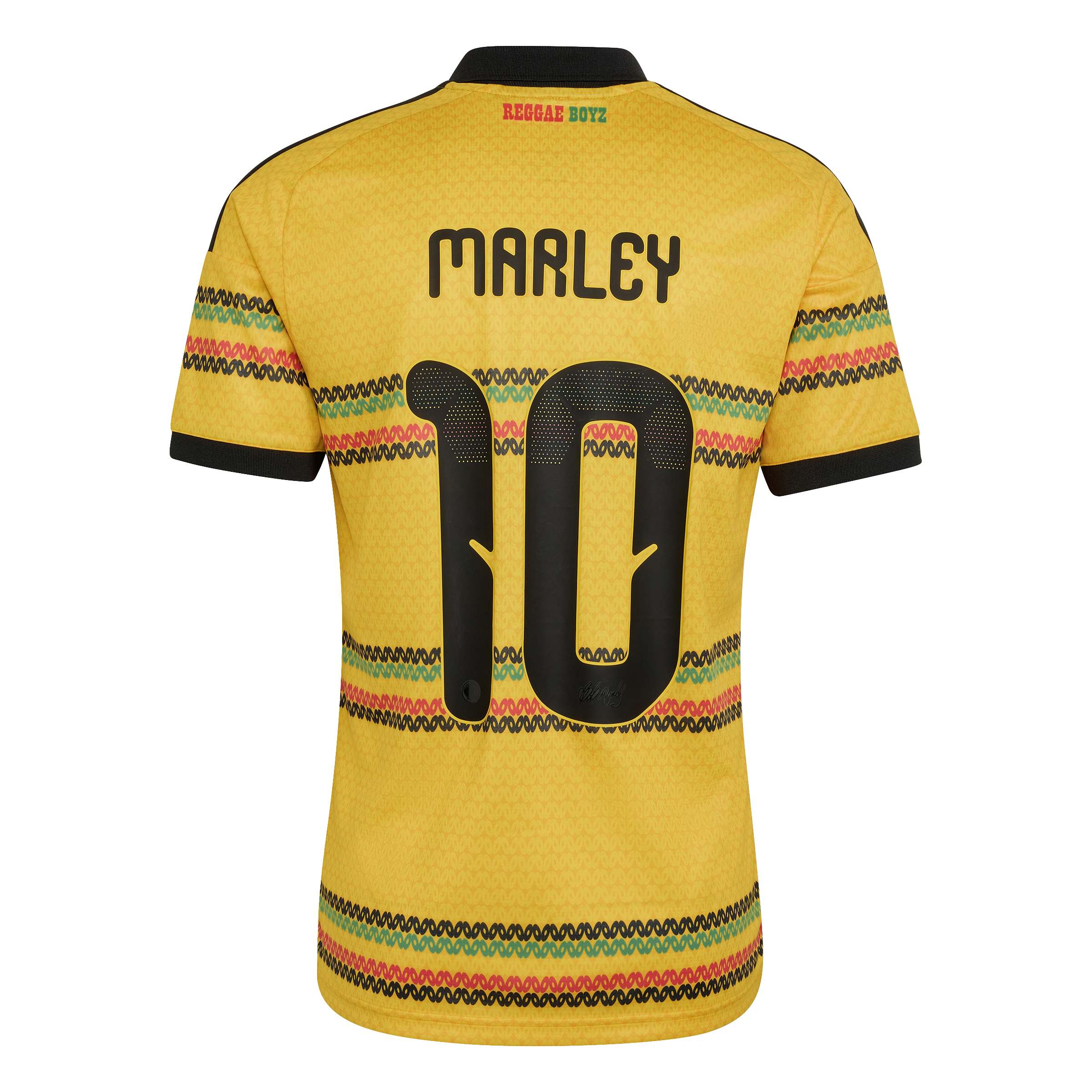 Jamaica 26 x Bob Marley Home Marley 10 Jersey